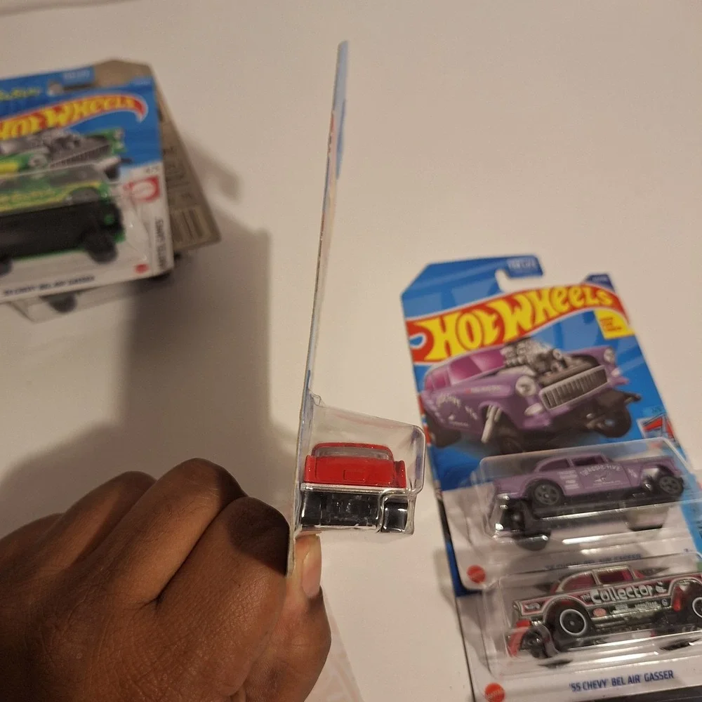 Hot Wheels 55 Chevy Bel Air Gasser 7 Car / Zamac 52th Anniversary/ Holley /‎
